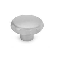 GN 5335.4 Stainless Steel Star Knob AISI 316L (A4) Matt Shot Blasted